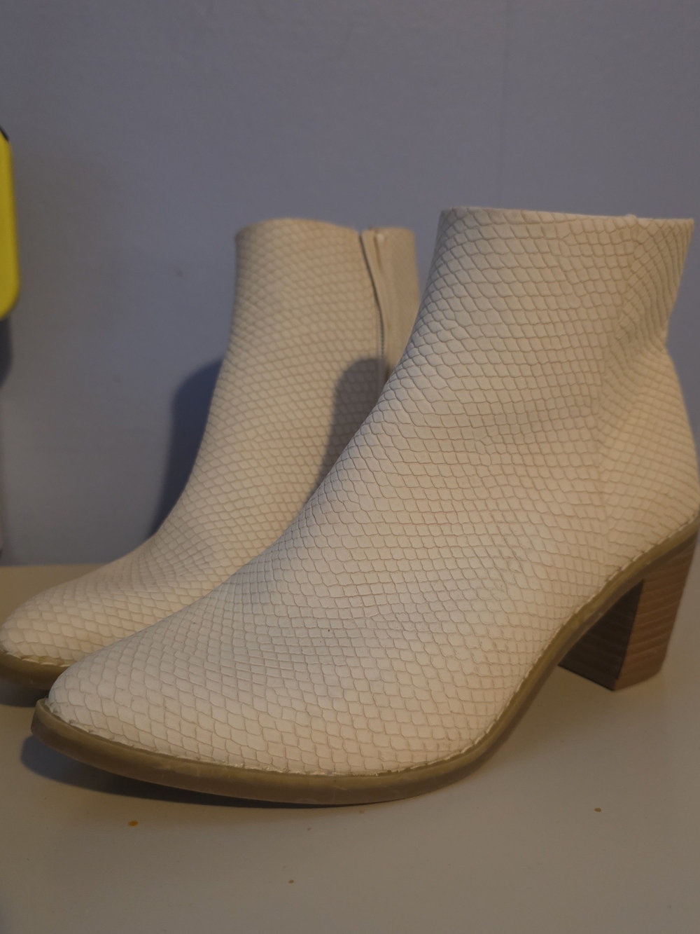Target Ankle Booties with Block Heal Size 6.5